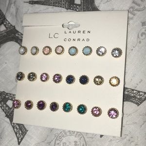 Lauren Conrad Stud Earrings From Kohl’s (12 pack)